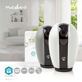 IP kamera Nedis SmartLife Wi-Fi, Full HD 1080p šedá/bílá

 obrázek produktu 11 z 12