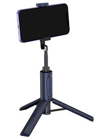 Selfie tyč Baseus cestovní s tripodem - tmavě modrá 

 obrázek produktu 7 z 11