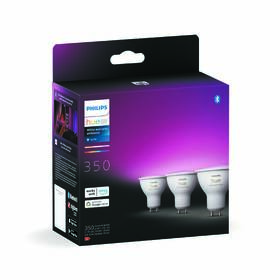 Chytrá žárovka Philips Bluetooth, 4,3W, GU10, White and Color Ambiance, 3ks 

 obrázek produktu 4 z 8