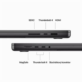 Notebook Apple MacBook Pro 16" M3 Max 16-CPU 40-GPU, 1TB - Space Black CZ 
