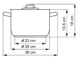Hrnec s poklicí Kolimax 26 cm - 6,5  l nerez

 obrázek produktu 6 z 7
