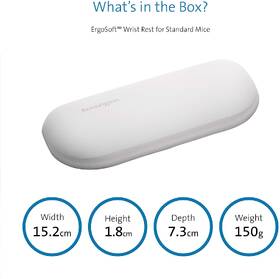 Opěrka zápěstí KENSINGTON ErgoSoft pro standardní myši šedá

 obrázek produktu 7 z 8