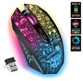 Myš Connect IT Doodle 2 Pro černá

 obrázek produktu 6 z 9