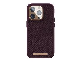 Kryt na mobil Njord Salm.Leather Magsafe na Apple iPhone 14 Pro - rust 

 obrázek produktu 2 z 6