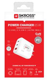 Cestovní adaptér SKROSS USB A+C 65W GaN US, Power Delivery, typ A 

 obrázek produktu 5 z 9