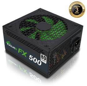 Zdroj Evolveo FX500 500W 80+ černý

 obrázek produktu 1 z 5