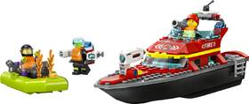 Stavebnice LEGO® City 60373 Hasičská záchranná loď a člun 

 obrázek produktu 1 z 8