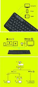 Klávesnice Logitech K375s, CZ černá

 obrázek produktu 8 z 8