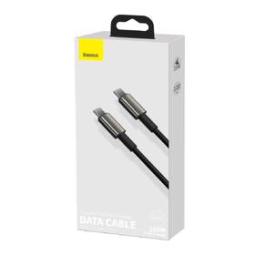 Kabel Baseus Tungsten Gold USB-C/USB-C, 100W, 1m černý

 obrázek produktu 4 z 4