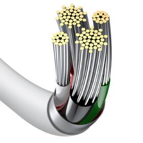 Kabel Baseus Superior Series USB/Lightning 2.4A 1m bílý

 obrázek produktu 4 z 9