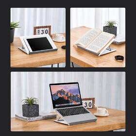Podstavec pro notebooky Baseus Portable Laptop Stand šedý/bílý

 obrázek produktu 11 z 12