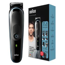 Zastřihovač multifunkční Braun MGK 5345 Blue 
