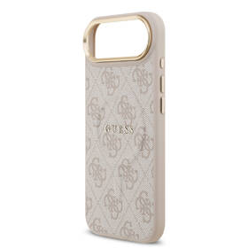 Kryt na mobil Guess PU Leather 4G Gold Frame MagSafe na Apple iPhone Air růžový

 obrázek produktu 5 z 7