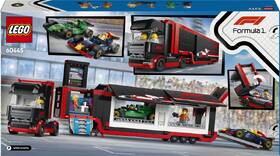 Stavebnice LEGO® City 60445 Kamion F1® s vozy F1® RB20 a AMR24 

 obrázek produktu 9 z 9