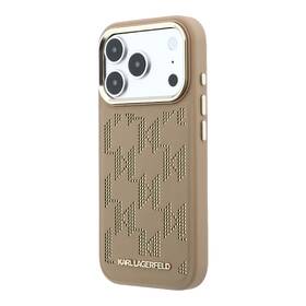Kryt na mobil Karl Lagerfeld PU Perforated Monogram MagSafe na Apple iPhone 17 Pro béžový

 obrázek produktu 2 z 6