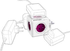 Cestovní adaptér Powercube Rewirable + Travel Plugs šedý

 obrázek produktu 2 z 2
