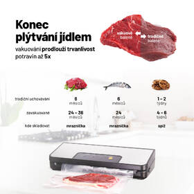 Vakuovačka Lauben Vacuum Sealer 60SB 

 obrázek produktu 3 z 8