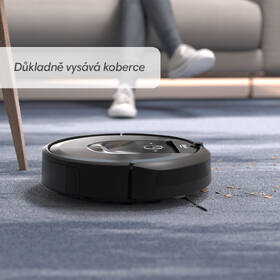 Robotický vysavač iRobot Combo i8 černá barva
