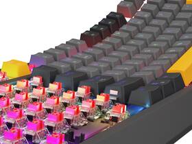 Klávesnice Genesis THOR 230, TKL, RGB, Outemu Red, US layout, šedo-černá 

 obrázek produktu 8 z 9