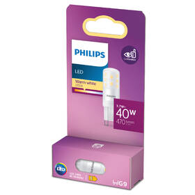 Žárovka LED Philips 3,7W, G9, teplá bílá 

 obrázek produktu 3 z 3
