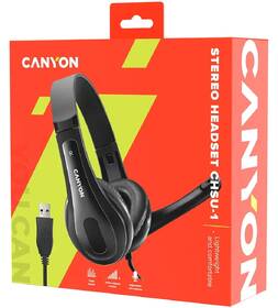 Headset Canyon CHSU-1 černý

 obrázek produktu 4 z 4