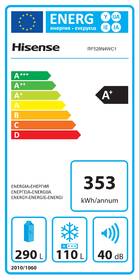 Chladnička s mrazničkou Hisense RF528N4WC1 nerez

 obrázek produktu 1 z 8