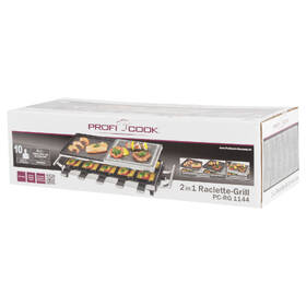Gril Profi Cook RG 1144 černý/nerez

 obrázek produktu 12 z 13