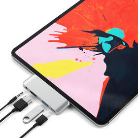 USB Hub Satechi USB-C Mobile Pro Hub (HDMI 4K,1x Jack 3,5mm,1x USB 3.0,1x USB-C) stříbrný

 obrázek produktu 8 z 8