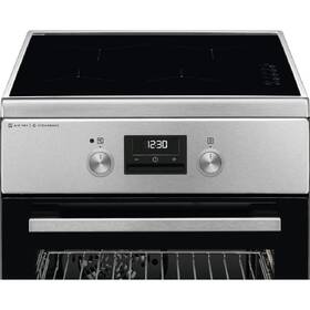 Indukční sporák AEG CIB56491BM nerez
