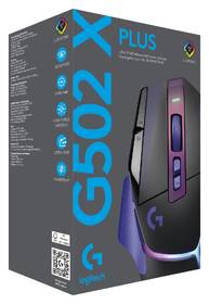 Myš Logitech G502 X Plus fialová

 obrázek produktu 11 z 20