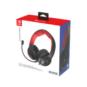 Headset HORI Gaming pro Nintendo Switch černý/červený

 obrázek produktu 3 z 3