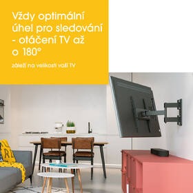 Držák TV Vogel’s MA3040 polohovatelný, pro úhlopříčky 32" až 65", nosnost 25 kg 

 obrázek produktu 7 z 11