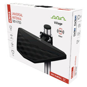 Anténa EMOS VILLAGE DIO-V750, DVB-T2, filtr LTE/4G/5G 

 obrázek produktu 9 z 10