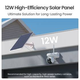 Solární panel Reolink Solar Panel 3 bílý

 obrázek produktu 3 z 8