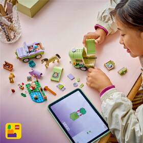 Stavebnice LEGO® Friends 42695 Přívěs s koněm a hříbětem 

 obrázek produktu 8 z 9