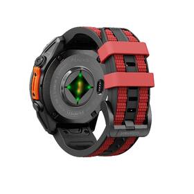 Řemínek Cubenest Premium Silicone Garmin QuickFit Band 26mm černý/červený

 obrázek produktu 3 z 5