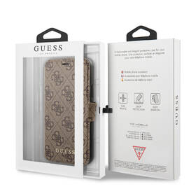Pouzdro na mobil flipové Guess 4G Book na Apple iPhone 11 hnědý

 obrázek produktu 4 z 4