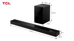 Soundbar TCL Q75HE černá barva
