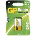9V alkalické baterie