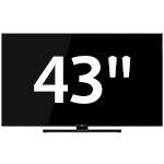 SMART TV s úhlopříčkou 43" (108 – 109 cm)