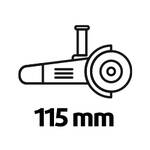 Úhlové brusky 115 mm