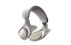 Ultrazvukový headset Nudge v bílém provedení